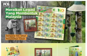Pos Malaysia Launches 100th Anniversary of Rubber Research in Malaysia Commemorative Stamp Collection
