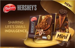 F&N MAGNOLIA HERSHEY’S unveil Mini ice cream sticks and cones for delightful bite-sized indulgence