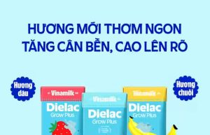 Vinamilk Dielac Grow Plus RTD now in two new fruity flavours