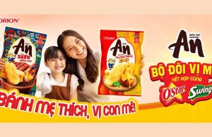 Orion Vietnam unveils An Rice Crackers x O’Star & Swing