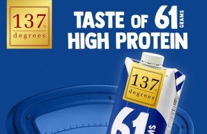 Simple Foods upsizes 137 Degrees High Protein Almond Milk: 61g protein highlighted, balance still key