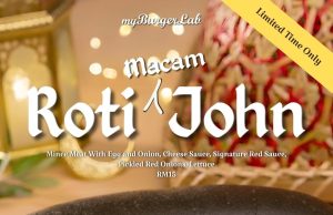 myBurgerLab serves up festive flavours: from Macam Roti John to MALA‑TOP