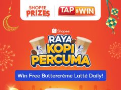 Shopee Belanja Malaysians Free Coffee This Raya with Tap & Win Game!