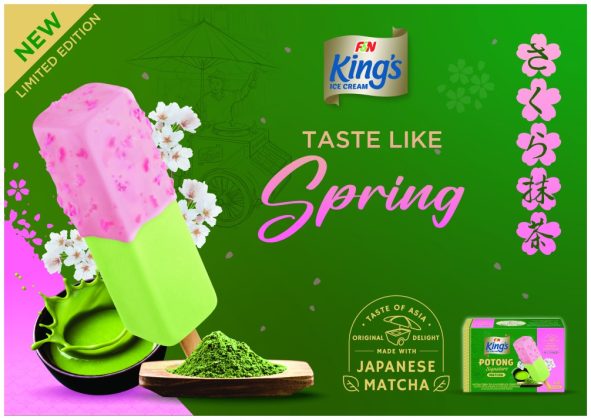 F&N King’s Potong Signature Matcha presents the taste of spring - a ...