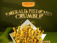 Fries meet pistachio at Happy Potato
