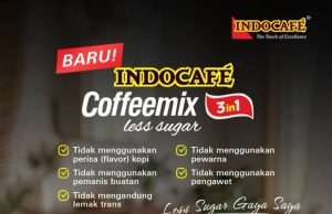 Sip smarter with Indocafe Less Sugar