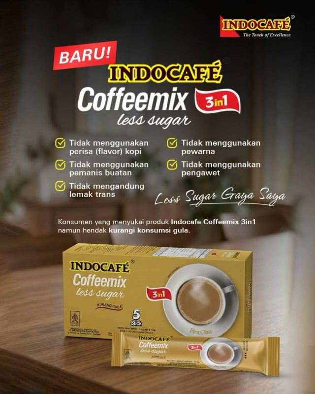 indocafe less sugar