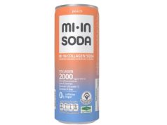 Fizz meets function in MI‑IN Soda’s Peach Collagen debut
