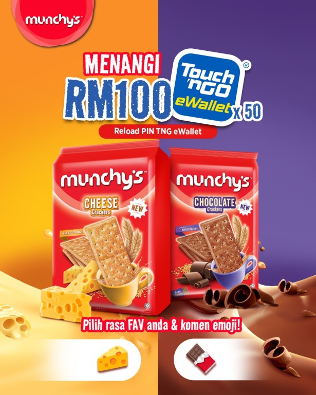 munchy's cracker new flavour 1