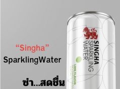 Singha launches Thailand’s first canned flavoured sparkling water