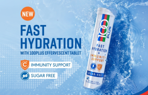 Your Daily Dose of Hydration and Immunity Support with 100PLUS Effervescent Tablet