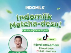 Indomilk Matcha arrives