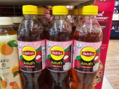 Lipton Sparkling Iced Tea adds lychee to fruity lineup in Thailand