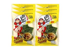 Taokaenoi surprises with mashed potato gravy seaweed snack