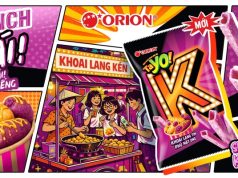 Crunch meets colour: honey‑coated purple sweet potato by Orion