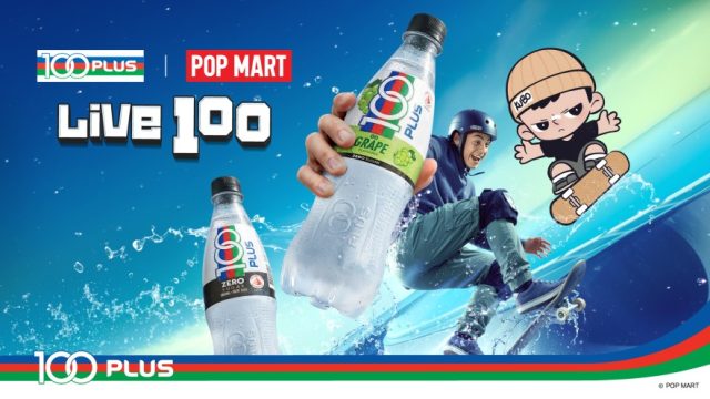 LIVE100 – 100PLUS x Pop Mart_Key Visual 1 (1)