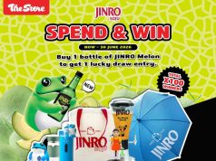 Celebrate with Jinro’s limited edition Melon Soju with a premium black look