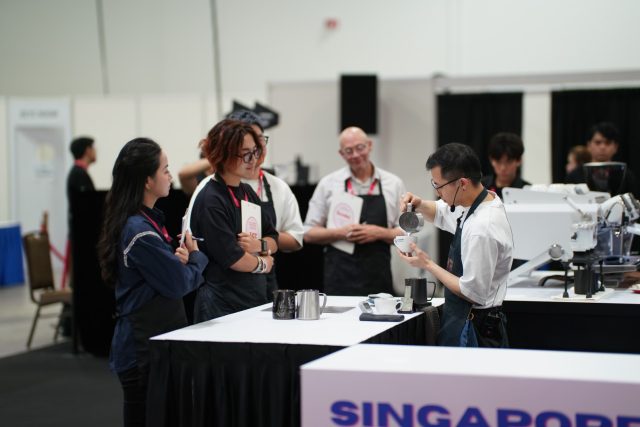 Competitors in action at the Singapore National Coffee Championship 2026(2) (1)