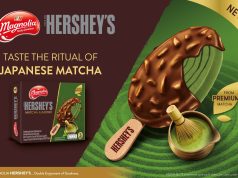 F&N MAGNOLIA HERSHEY’S Redefines Dessert With Its New Matcha Almond Stick Ice Cream