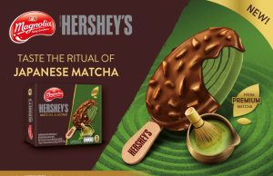 F&N MAGNOLIA HERSHEY’S Redefines Dessert With Its New Matcha Almond Stick Ice Cream
