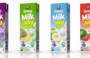 Diamond Cold Storage pioneers Indonesia’s first UHT flavoured milk with nata de coco pieces