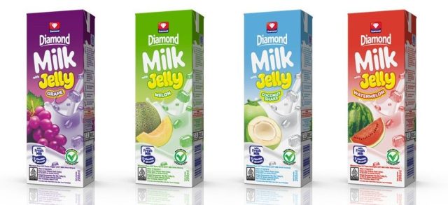 diamond milk jelly