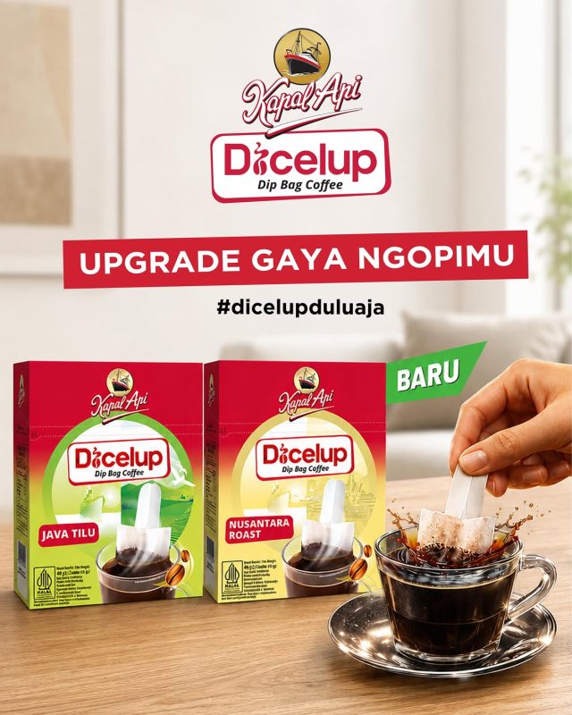 kapal api dicelup