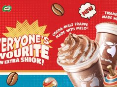 Luckin Coffee celebrating Singapore National Day with Milo