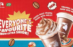 Luckin Coffee celebrating Singapore National Day with Milo