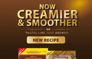 Etika refreshes WONDA 3-in-1 coffee recipe