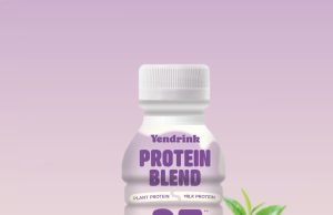 Yendrink and Nose Tea elevate protein drinks with taro milk tea cream cheese