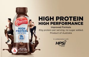 F&N MAGNOLIA High Protein Milk now packs 30g of protein with no sugar added