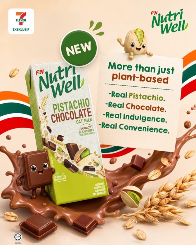 F&N Nutriwell pistachio oat 1