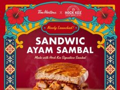 Celebrating Merdeka with Sandwic Ayam Sambal Hock Kee Kopitiam style at Tim Hortons Malaysia
