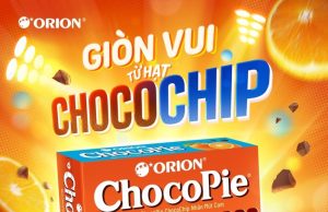 Orion Vietnam introduces ChocoPie ChocoChip with Orange Jam