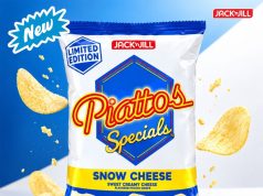 Piattos specials limited edition Snow Cheese