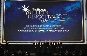 Carlsberg Malaysia Earns Double Recognition at The Edge Billion Ringgit Club Awards 2026