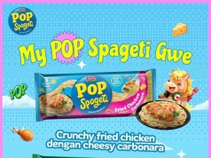POP Spageti blends pizza, fried chicken and carbonara into new instant pasta mashups