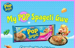 POP Spageti blends pizza, fried chicken and carbonara into new instant pasta mashups