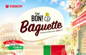 Orion refreshes C’est BON! Garlic Butter Baguette packaging